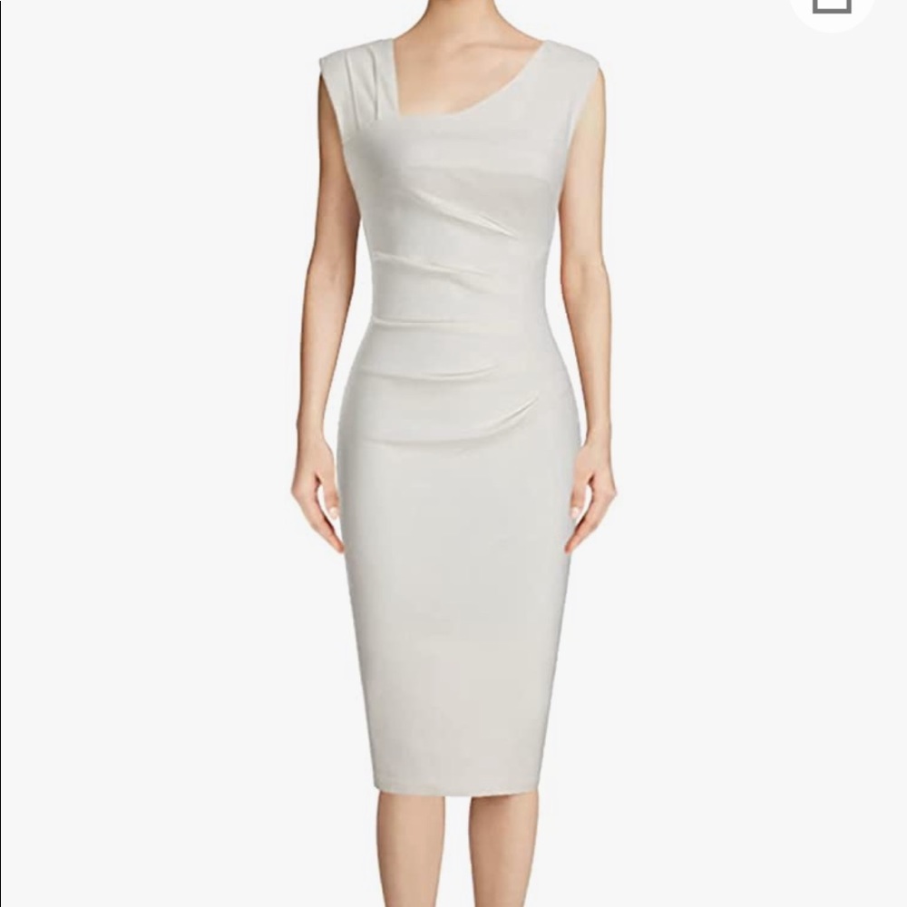Vintage white sheath